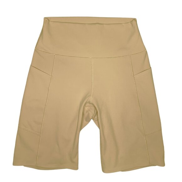 Uniqlo AIRism Ultra Stretch Working Out Shorts with Pockets Beige Size XS - Picture 1 of 8